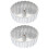 2Pièces Moule Friture Timbale Aluminium Argent 6