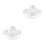 2Pièces Tampons Plastique Transparent Pour Blush DIY 7