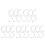 30Pcs Universal Stainless Steel Pot Ear Handles Side Grip Replacement 9