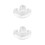 2Pièces Tampons Plastique Transparent Pour Blush DIY 6