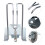 2Pièces Clips En Métal Argenté Pour -Caisse, Accessoire 10