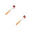 2Pcs Smooth Surface Rubber Rollers for Printmaking Painting Chocolate 8