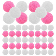 600Pièces Pompons Colorés Rose Pour Décoration DIY Enfants