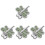 4Pièces Clip Décoratif Vert Pour Golf Durable 4