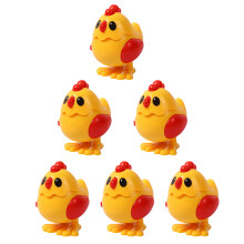 18Pièces Jouets Poulets Plastique Multicolores Cadeaux Enfants
