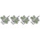 4Pièces Clip Décoratif Vert Pour Golf Durable 6