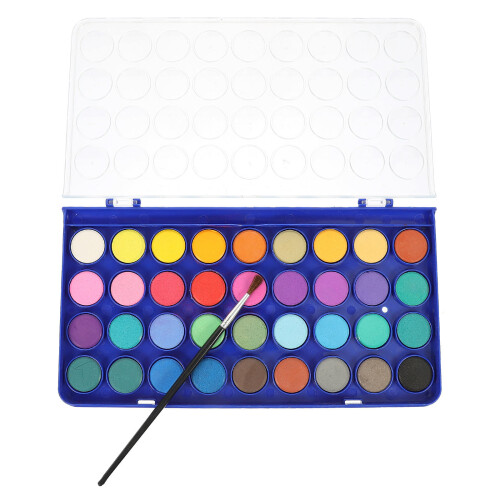 3Ensembles Bleu Avec Pigments Pour Peinture