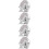 4Pièces Téléphone 100X ABS Clip LED Portable Polyvalent 9