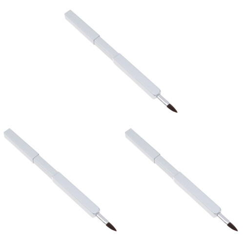 3Pièces Kit Pinceaux , Applicateurs Souples, Idéal Voyage 1