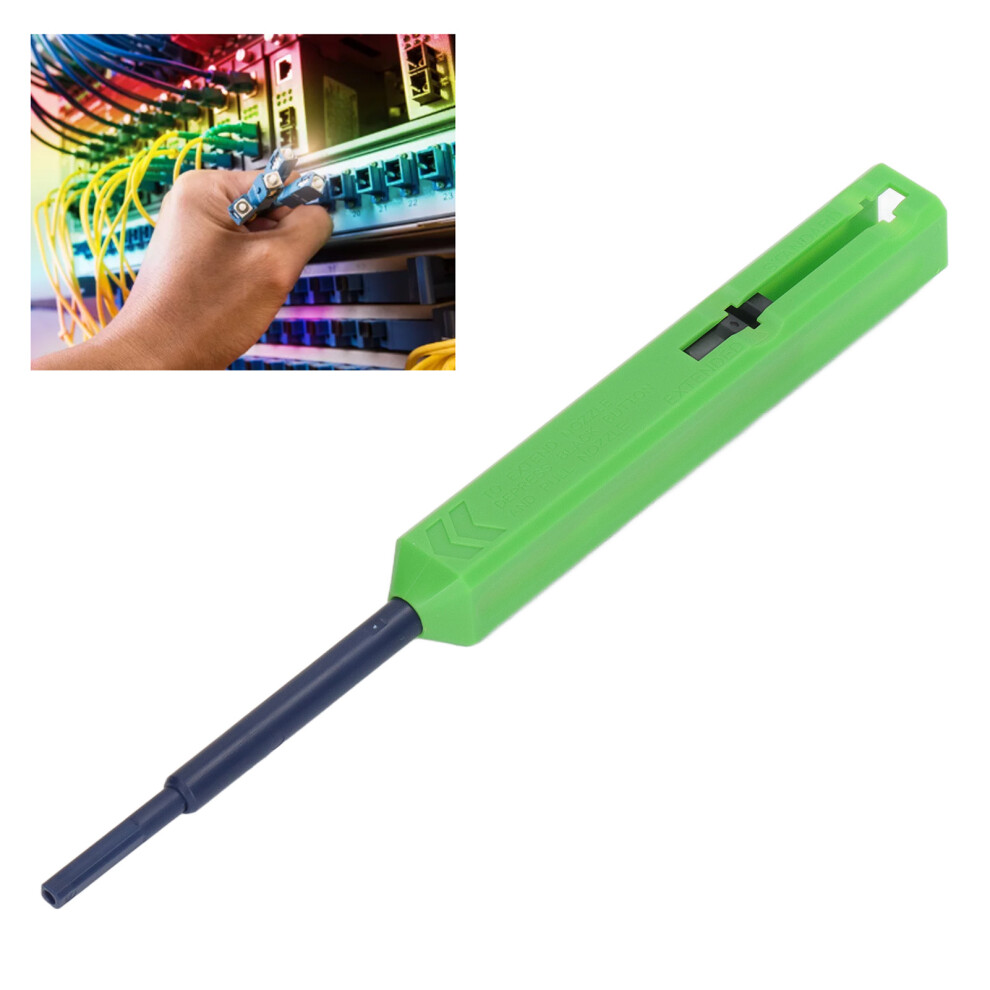 Lc Fiber Optic Cleaning Pen 1.25Mm Non-Static Resin 800+ Cleanings Green 8471381997531
