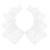 40Pcs Durable Reusable Mandala Stencils White Pet for DIY Wall Art 3