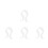 4Pièces Support Casque Transparent Design En U 6