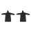 2Pcs Raincoat Portable Waterproof Outdoor Poncho 5