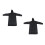 2Pcs Raincoat Portable Waterproof Outdoor Poncho 7