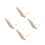 4Pièces Étagères Bois Khaki Design 5