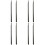 4Pairs Professional Black Nylon Drumsticks for Drum Set and Percussion 7