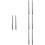 4Pairs Professional Black Nylon Drumsticks for Drum Set and Percussion 8