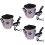 3Pcs Dog Treat Bag Coffee Durable Drawstring Pouch for 5