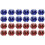 24Pcs Lightweight Plastic Cheer Pom Poms for Party and Performance 4