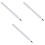 3Pièces Kit Pinceaux , Applicateurs Souples, Idéal Voyage 3