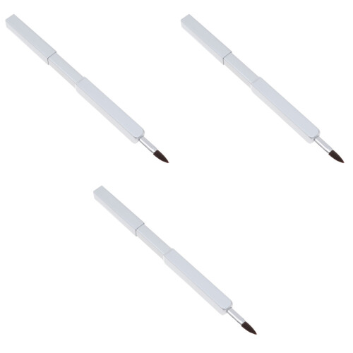 3Pièces Kit Pinceaux , Applicateurs Souples, Idéal Voyage 2