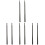 4Pairs Professional Black Nylon Drumsticks for Drum Set and Percussion 4