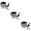 3Pcs Dog Treat Bag Coffee Durable Drawstring Pouch for 8