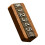 3Sets Adjustable Coffee Wood Price Tags Display Cubes for Counters 10