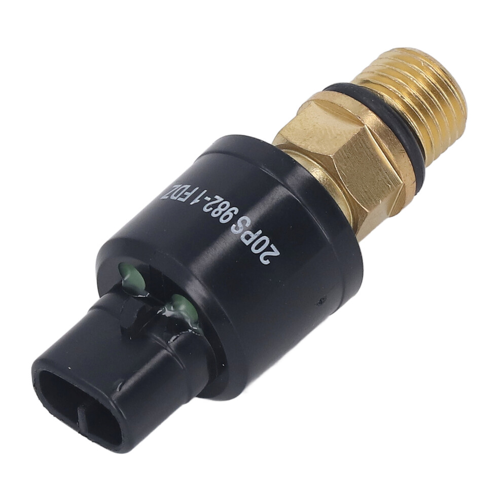 Hydraulic Excavator Pressure Sensor Brass Switch 2 Pin Replacement Part 7891372795082