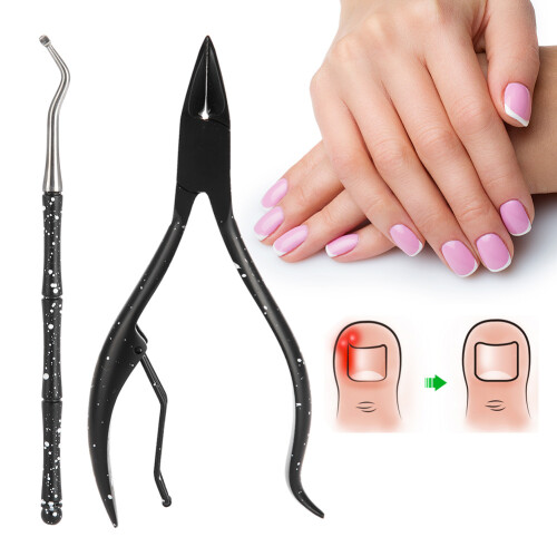 Cortador de unhas com cabo ergonômico, resistente e durável, ideal para manicure e pedicure. 2
