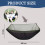 Automatic Quick Open Portable Hammock, High Weight Capacity & Water Resistant for Double Camping Adventures 7