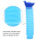 Convenient Travel Pee Cup Set - Spillproof Foldable & Comfortable Design 11