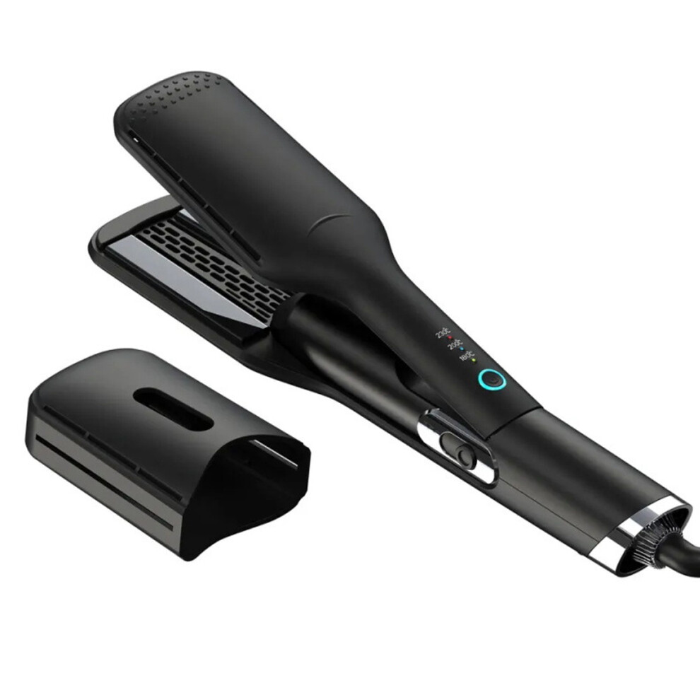 Instant Heating Hair Iron with Digital Display, Portable Styling Solution for Frizz-Free Results