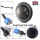 Προβολέας LED 7", Plug and Play & Υψηλής Απόδοσης LED Chip Διπλής Δέσμης Angel Eyes Προβολείς LED για 4