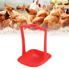 20 piĂšces de tasses d'abreuvement pour poulets anti-rouille, couleur vive, dimensions : 7,3 x 6,5 x 9,8 cm