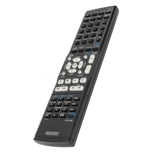 Remote Control For Av Receiver, High Quality Alternative With Sensitive Keys, Easy To Operate And Grip Without Programming, Perfect Replacement For