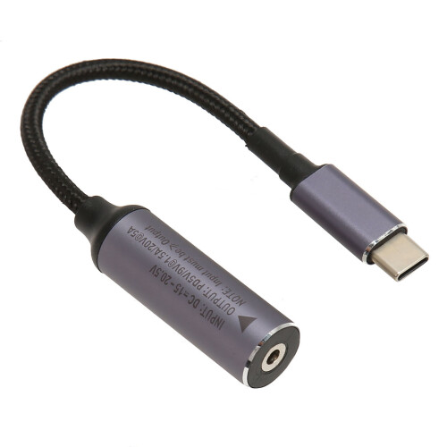 Τσιπ αυτόματης αναγνώρισης PD DC3.0mm x1.1mm Είσοδος σε αρσενικό καλώδιο φόρτισης USB