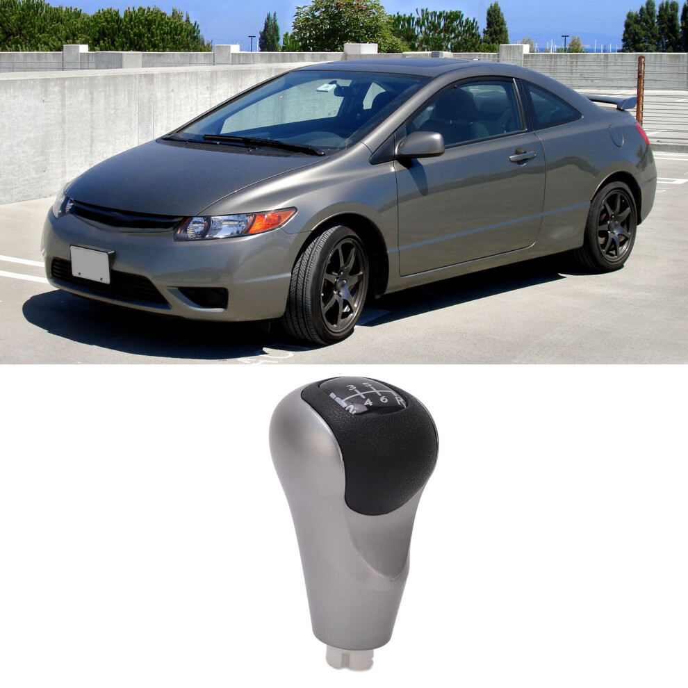 6 Speed Gear Shift Knob For Civic 2006-2011, Oe 54102Snaa02 7631381997783
