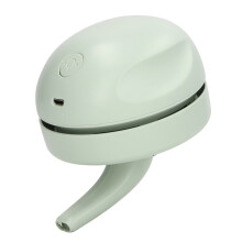 Green USB Rechargeable Mini Table Vacuum Cleaner, 14500 500mAh