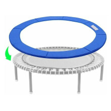 Trampoline Spring Cover, Quick Install Ensures Hassle-Free Setup, Ultra Comfort Offers Plush Bouncing Experience, Water-Resistant Design Protects