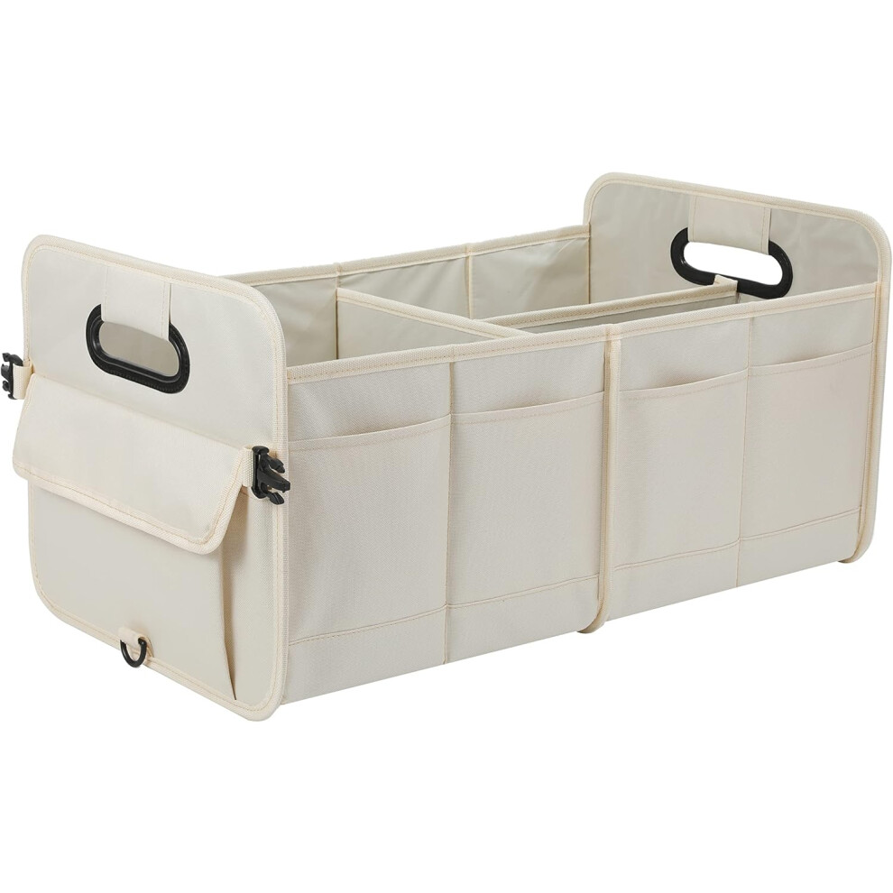 Compact Car Trunk Organizer, Universal Design For Various Vehicles, Waterproof Material For Protection And Convenience 9405630354263