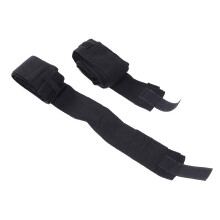 2Paires Bandes Mains Noires Protection Boxe Muay Thai Mma Confort