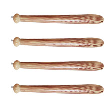 16Pcs Light Brown Inflatable Baseball Bat Toys Kids Party Supplies