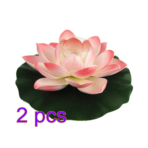 2Pièces Flottantes Lotus Couvercle En 1