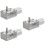 3Pièces À À Vis Fin 12V Réduction Vitesse Argent 9