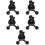 5Pièces Supports Violin Guitare Ukulélé Café Solide Durable 7
