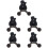 5Pièces Supports Violin Guitare Ukulélé Café Solide Durable 6