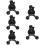 5Pièces Supports Violin Guitare Ukulélé Café Solide Durable 10