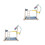 2Ensembles Stand Perroquet Beige Escalade Pour Petits Oiseaux 11