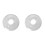 4Pièces Cache Rayons Transparent Robuste Accessoires 4